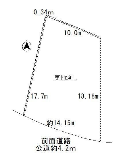 広陵町6-26　土地図面