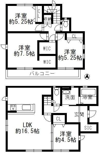 筑紫が丘2-3-10　間取