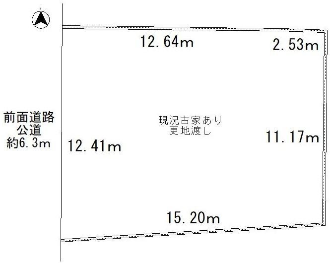 広陵町3-96　土地図面