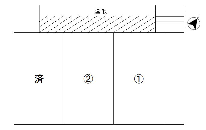 サンリッチ駐車場図面