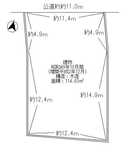 広陵町6-35　土地図面